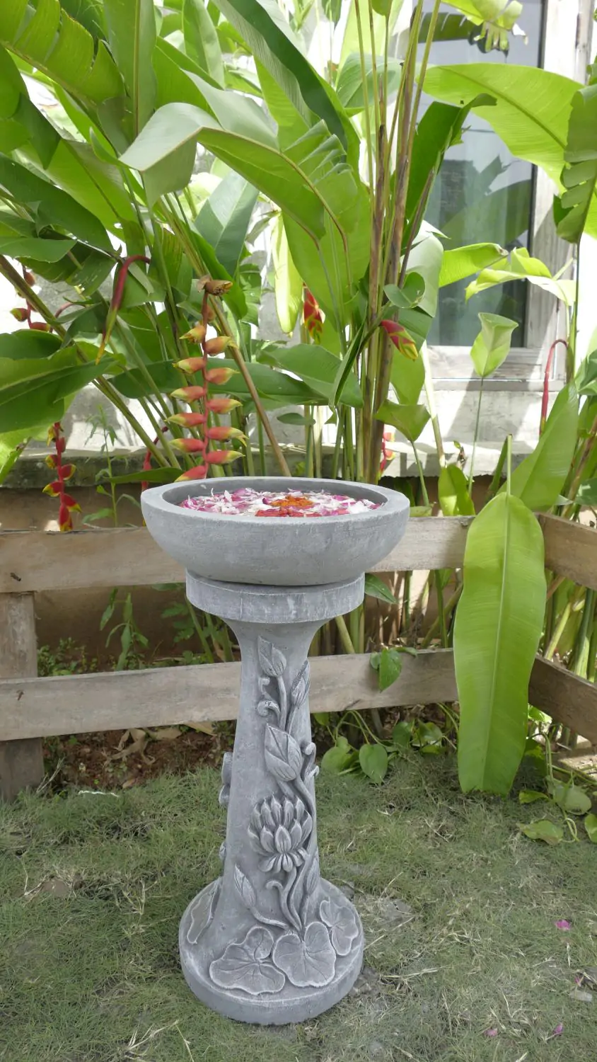 Product image 3 of the product “Surabaya - Bowl, plain, Ø 30 cm | cast stone ”